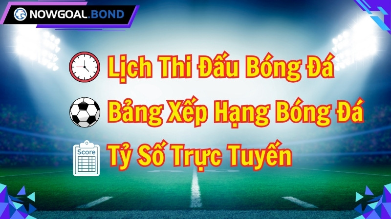 Điểm qua các tính năng hấp dẫn tại Nowgoal